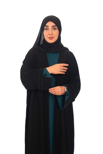 مانتو عبایی مدل لمیس