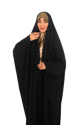 چادر جده گلدوزی مدل ارغوان