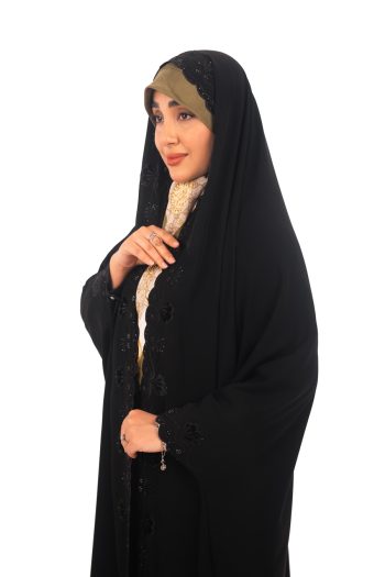 چادر خبرنگاری گلدوزی مدل نازلی