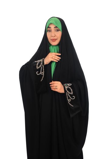 چادر جده جواهر دوزی مدل جانان