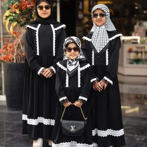 پیراهن عبای دخترانه گیسو