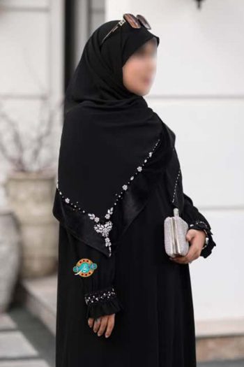 روسری جواهردوزی کد 03