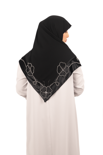 روسری حریر جواهردوزی کد 25