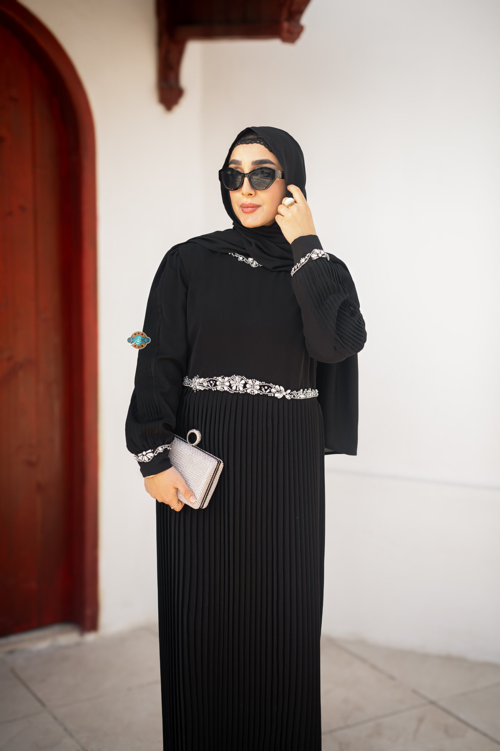 عبای جواهردوزی مدل هوژان